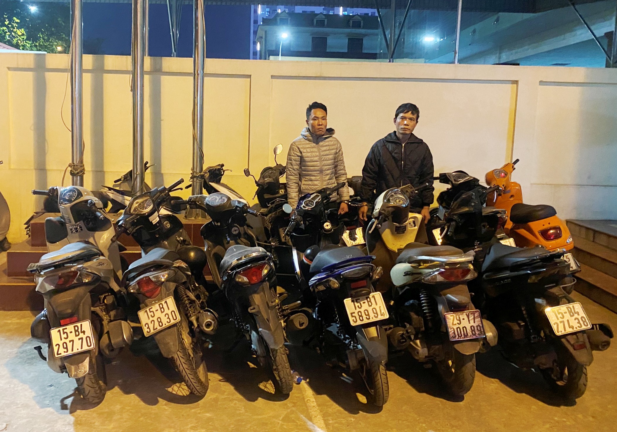 Công an quận Ngô Quyền: Triệt phá đường dây trộm cắp và tiêu thụ tài sản, thu 15 xe máy